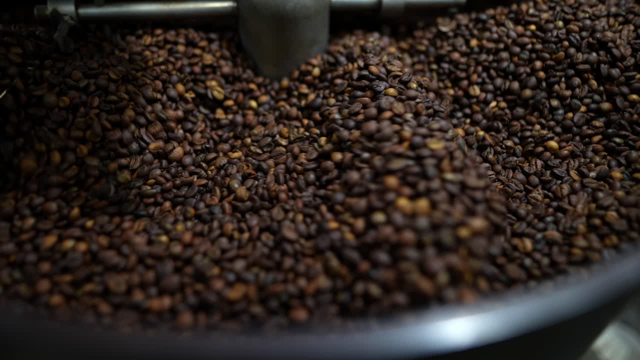 proceso de tostado de granos de café