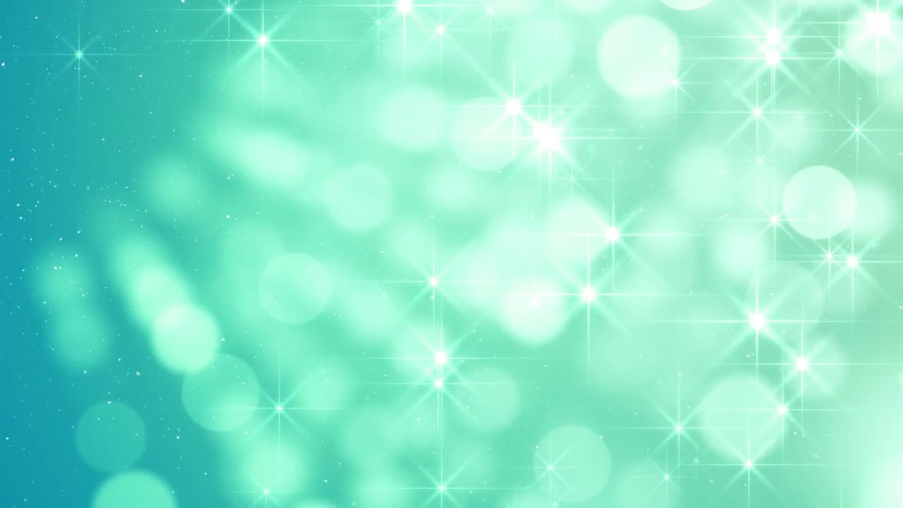 보케 빛의 크리스마스 원과 함께 눈이 내리고 있습니다.