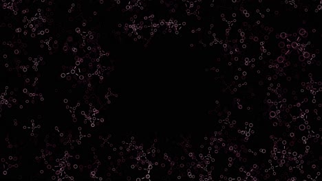 estructura molecular abstracta