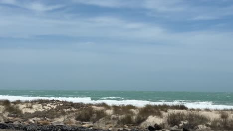 windy beach day