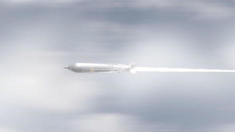 missile in flight