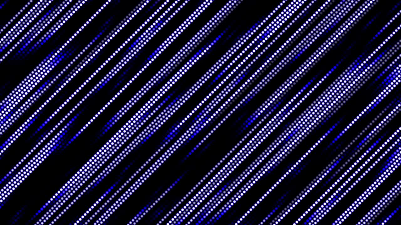 animación de puntos línea cibernética gráficos de movimiento