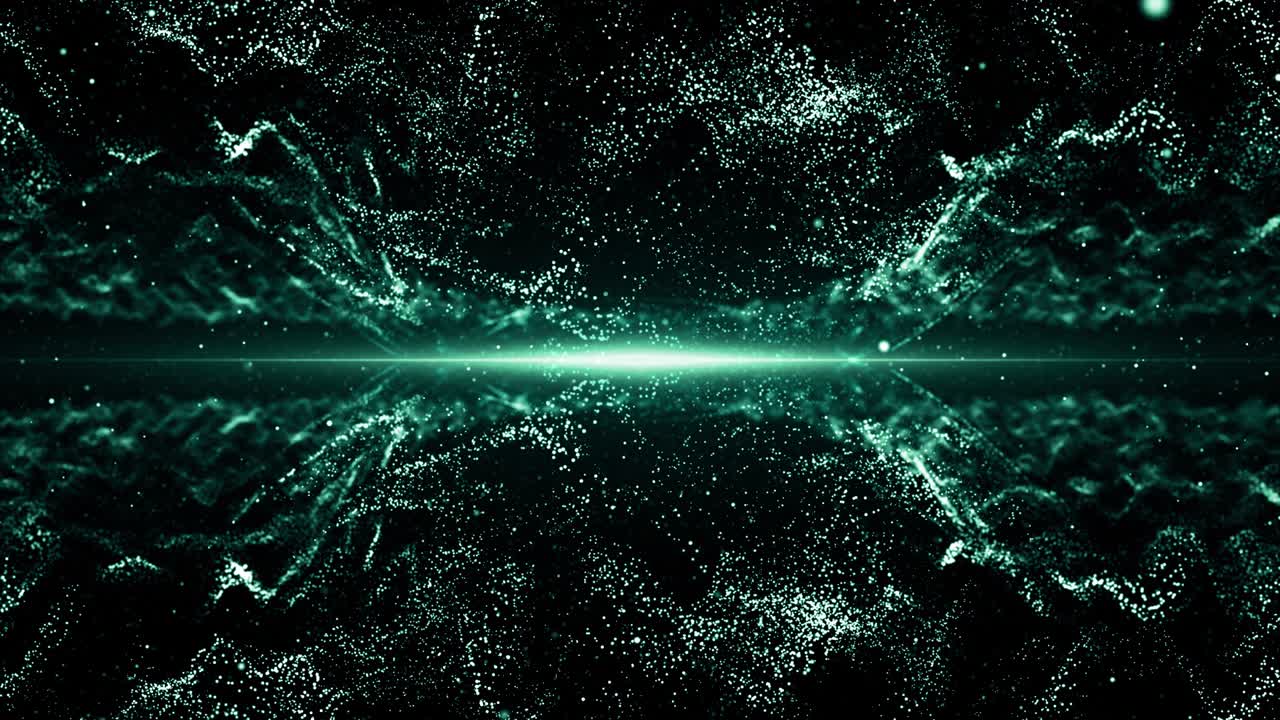 partículas de polvo abstracto luz bokeh títulos de movimiento bucle de fondo cinematográfico