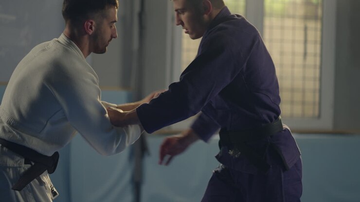Martial Arts Sparring and Training Session