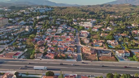 barrio residencial de mijas, andalucía, españa