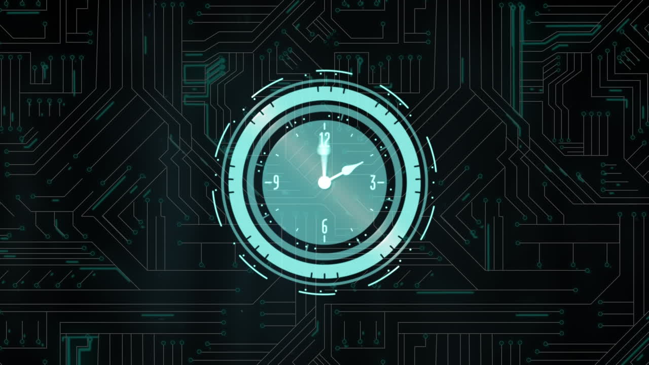 Clock moving and data processing