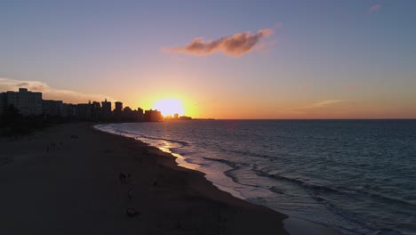 ocean park beach puerto rico sunset