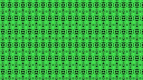 abstract green and black geometric pattern