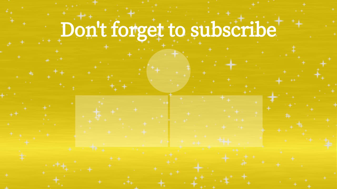 럭셔리 엔드 카드 엔딩 스크린 모션 그래픽