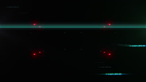 pantalla de computadora digital con elementos hud
