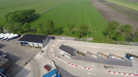 planta de reciclaje de paso elevado de drones