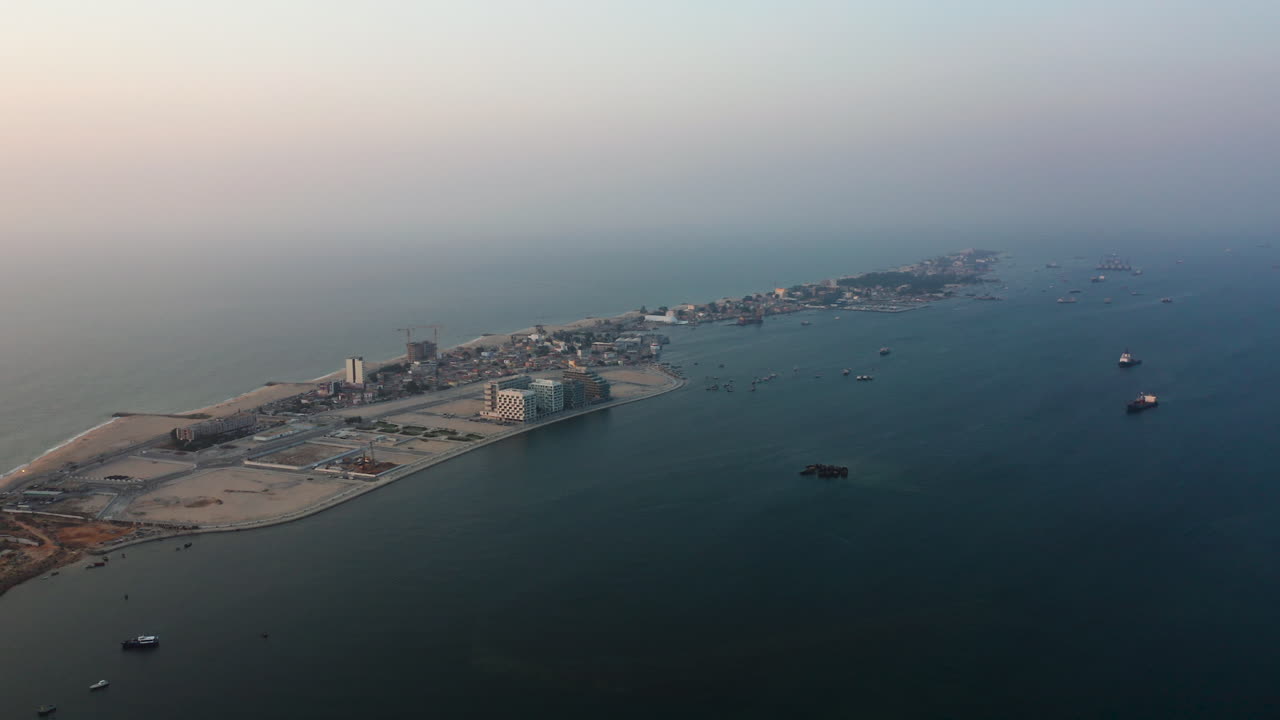 Traveling front, Luanda island, Angola, Africa