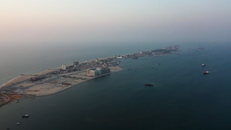 traveling front, luanda island, angola, africa