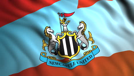 newcastle united football club flag