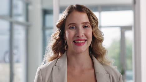 portrait of a smiling businesswoman