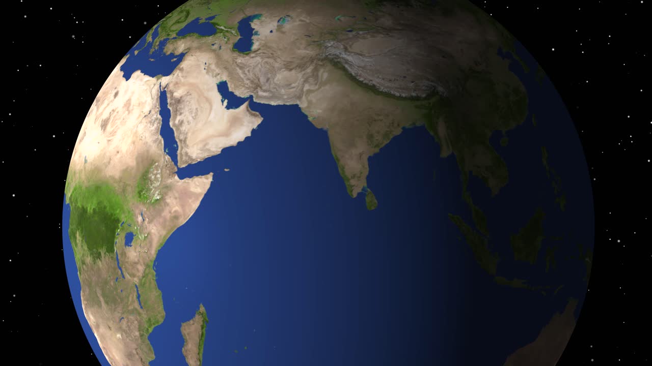 zoom secuencial hacia la ubicación del parque nacional khao yai.