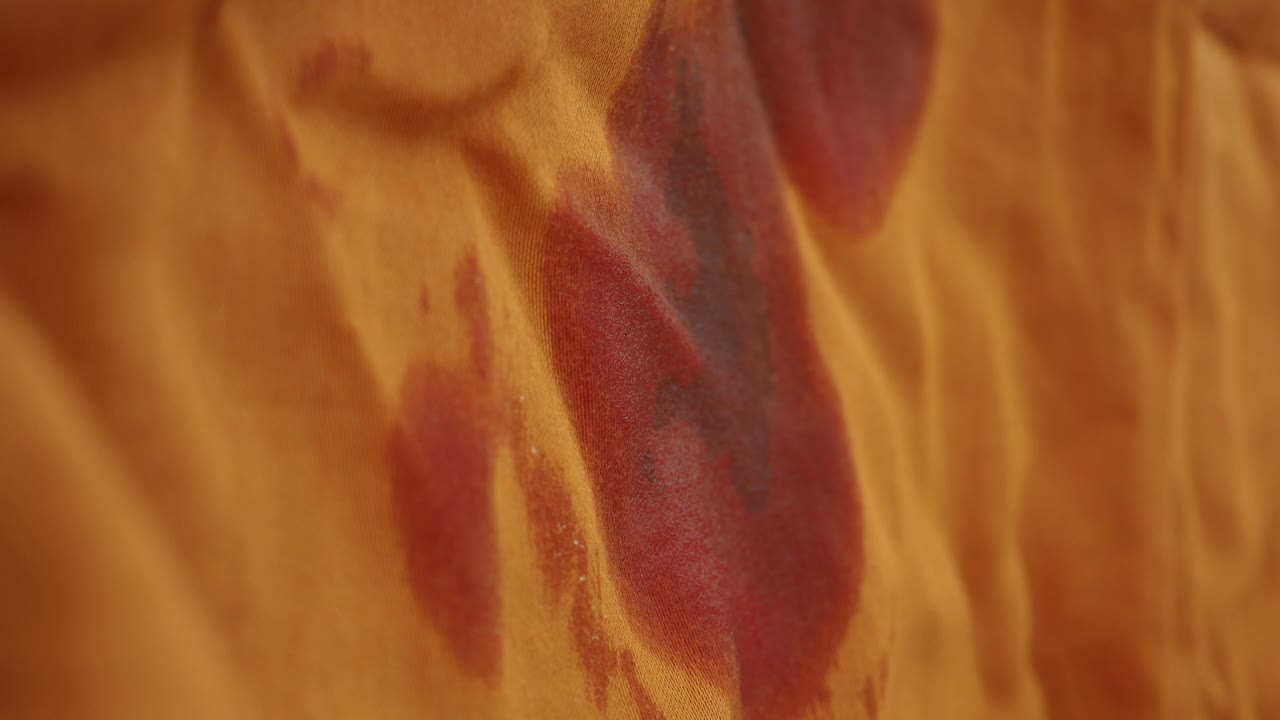 Stain on fabric