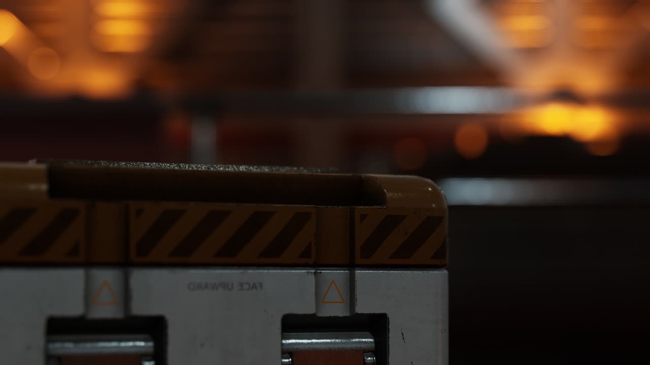 공상과학 터널이나 우주선 복도