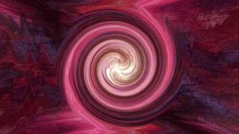 background motion graphic loop of  multicolored artistic watercolor with psychedelic twisting circles. 4k loop colorful grunge fluid round striped swirling hypnotic rotating abstraction art effect.