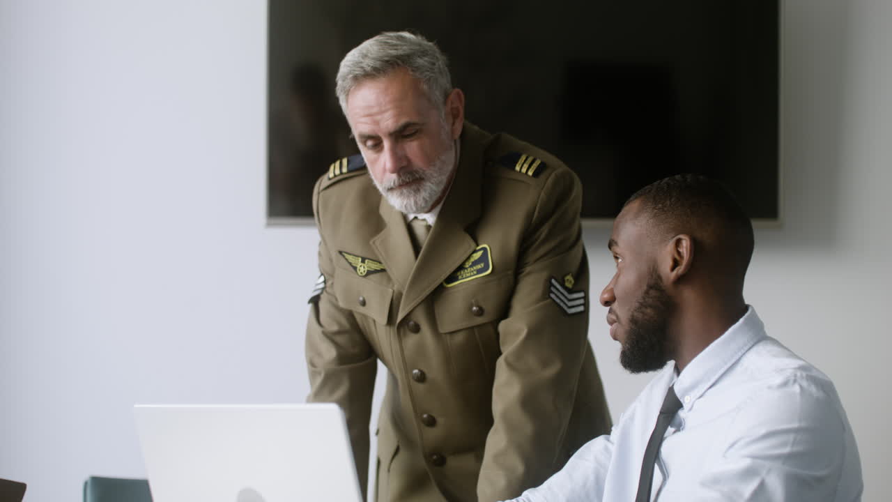 Men working together