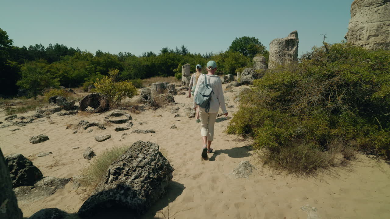 Hiking through the Stone Forest