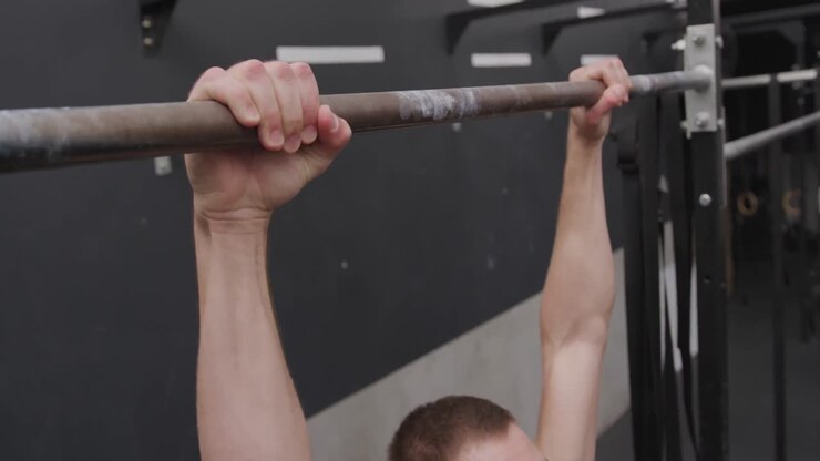 Cross training at a gym