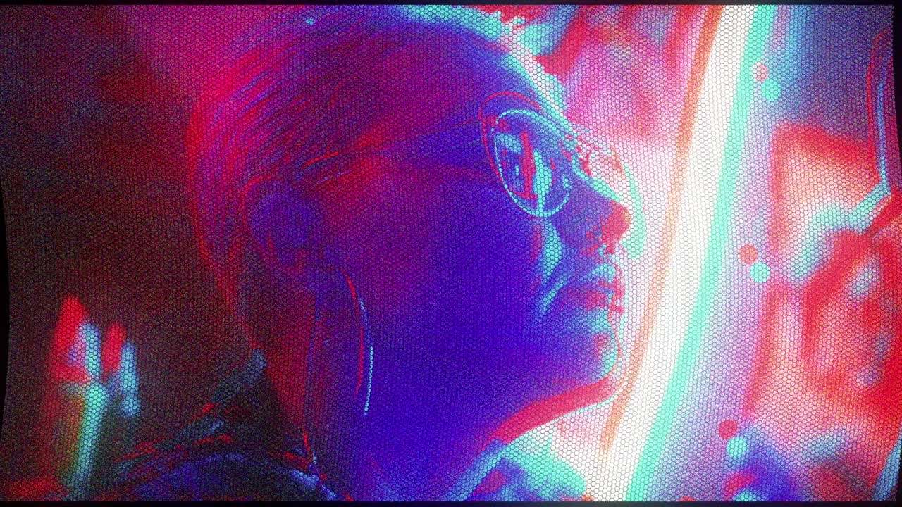 Glitch Analog Jump Effect