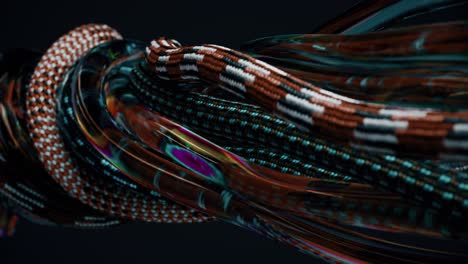 Abstract Colorful Twisted Ropes