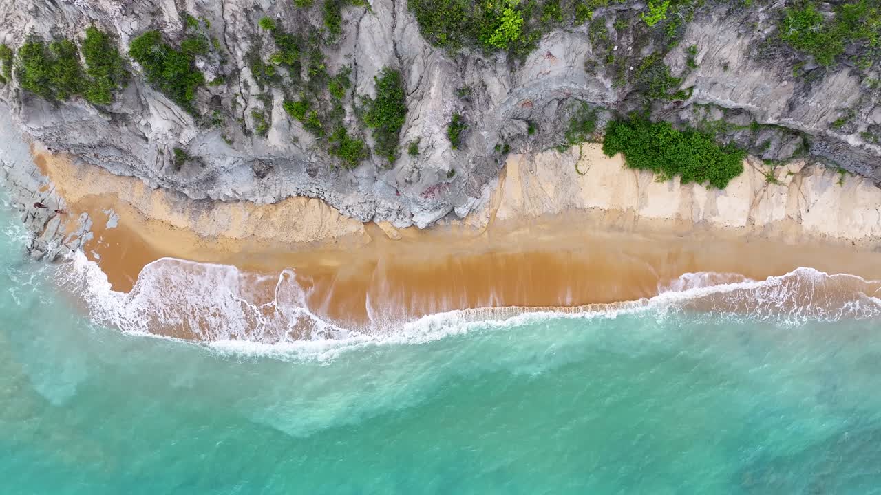 Scogliere panoramiche a Porto Seguro, Bahia, Brasile