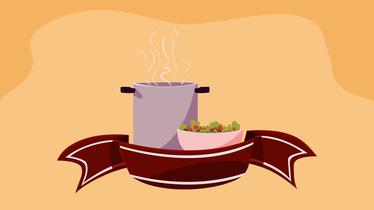 러드와 함께 건강한 음식 그