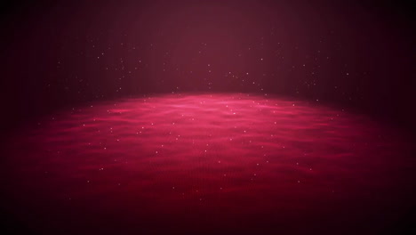 animation of red shapes moving on black background