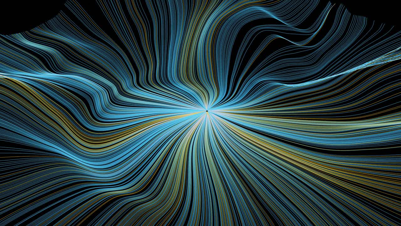 exploding firework on a black background