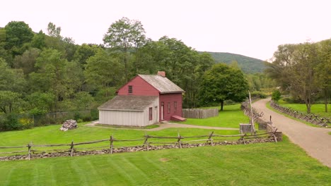 joseph smiths first home on the property of isaac hale father to emma hale in susquehanna in pennsylvania