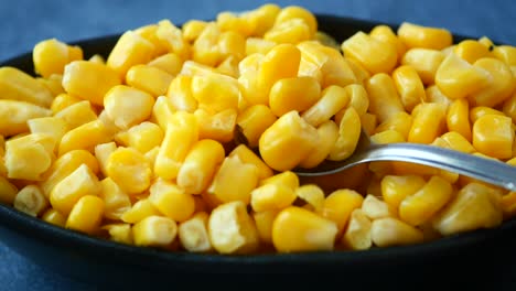 canned corn in a bowl