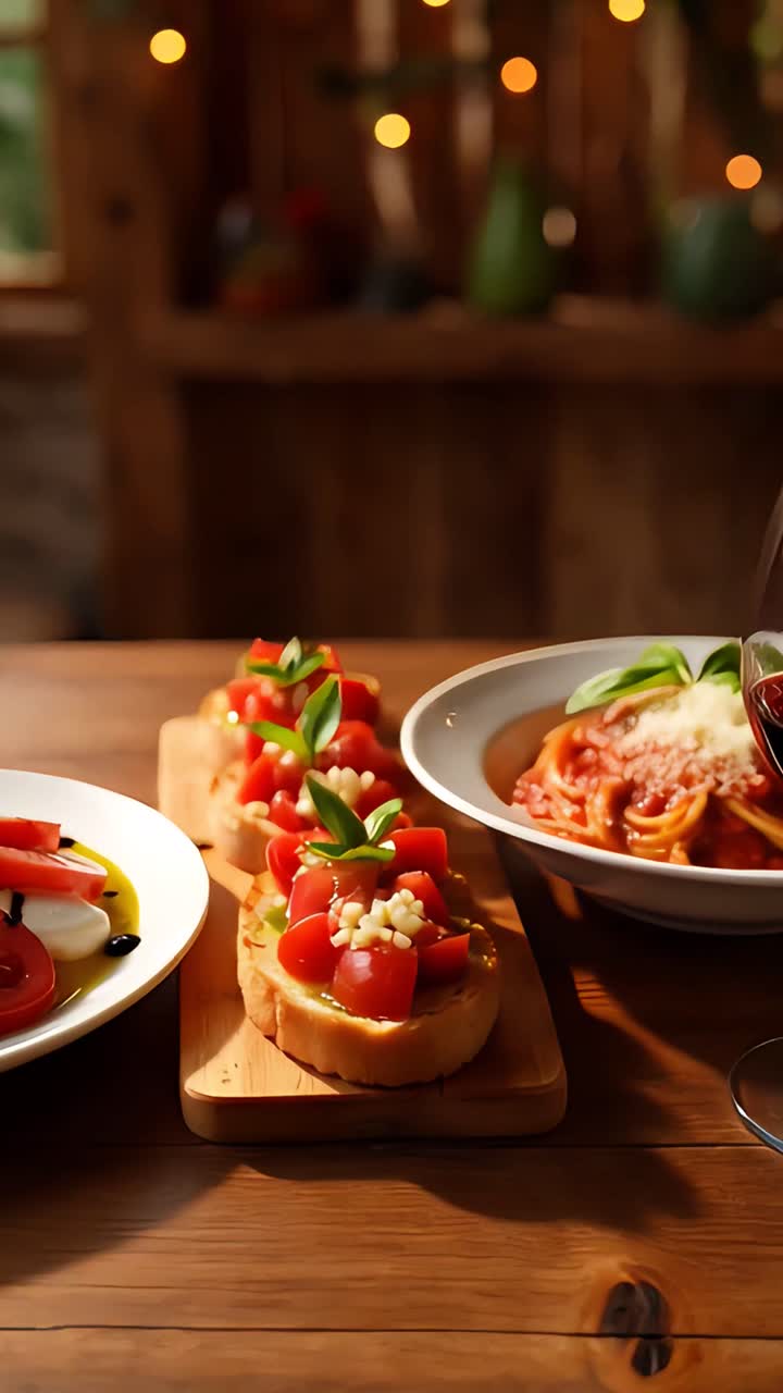 Comida Italiana 4K