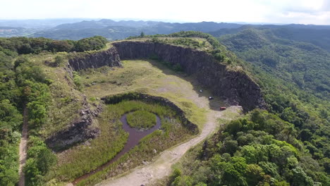 gaucho mountain, located at arroio do meio in brazil