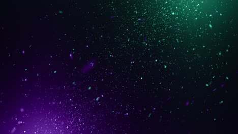 partículas de polvo abstracto luz bokeh títulos de movimiento bucle de fondo cinematográfico