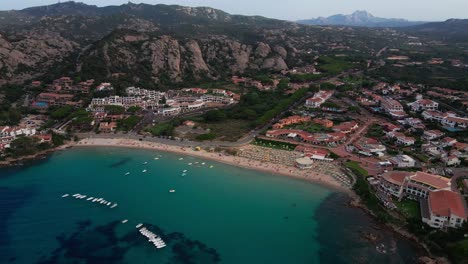 Magnífica-Playa-En-Srdegnya,-Italia