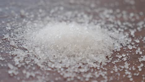 pile of granulated sugar