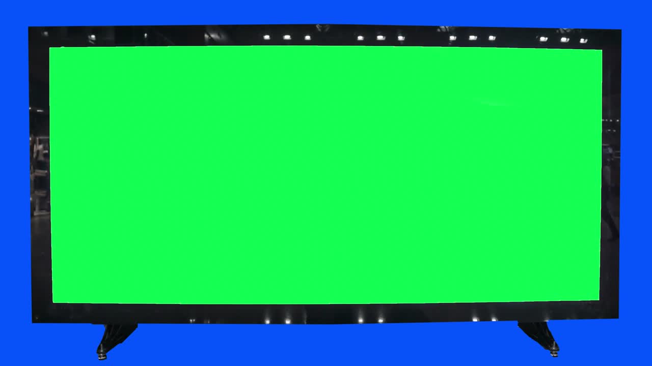 마 키, 3d 광고판 모, 녹색 스크린, 파란 스크린 배경의 빈 배너, 몇 개의 빈 보드.