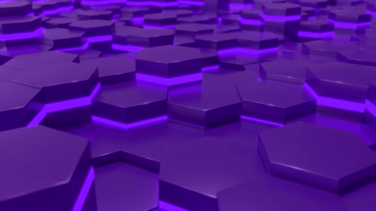 4k abstract tech cuadrícula de panal de miel.