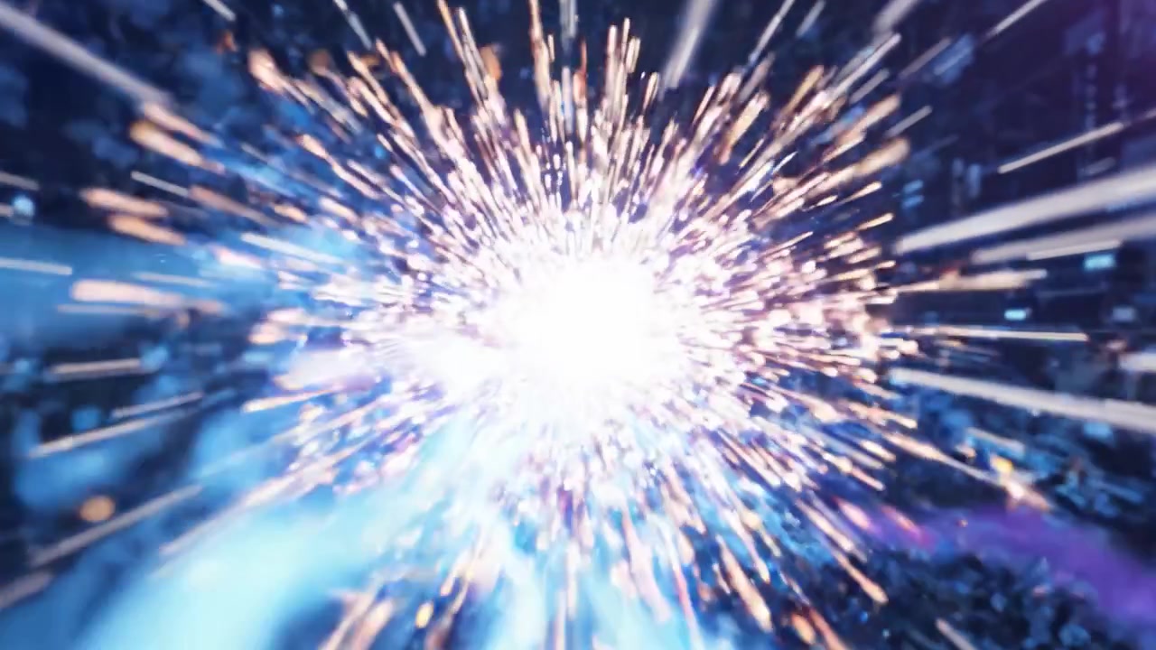 A Dynamic Journey Through Evolving Light Trails: An Exploration of Motion, Color, and Energy in a Virtual Environment