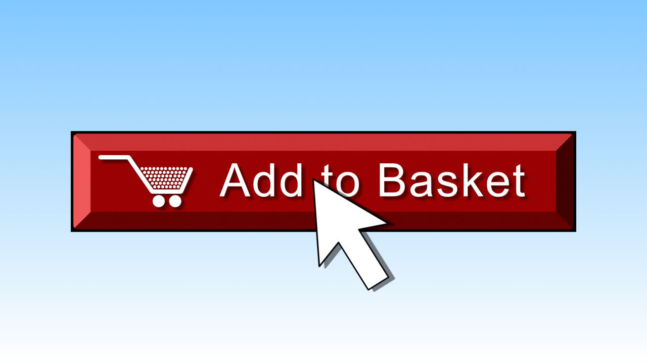 Shopping online animation. Concept of internet