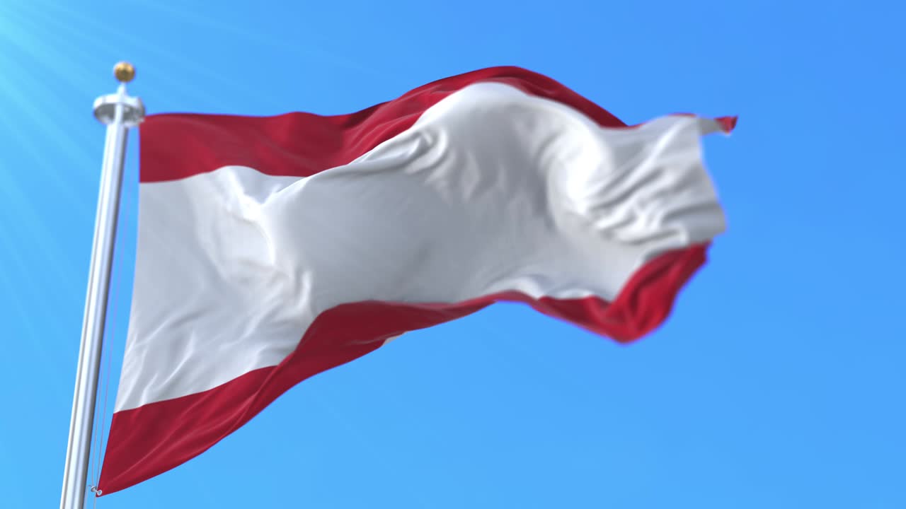 bandera de la ciudad de amberes, en la provincia de flandes, bélgica.