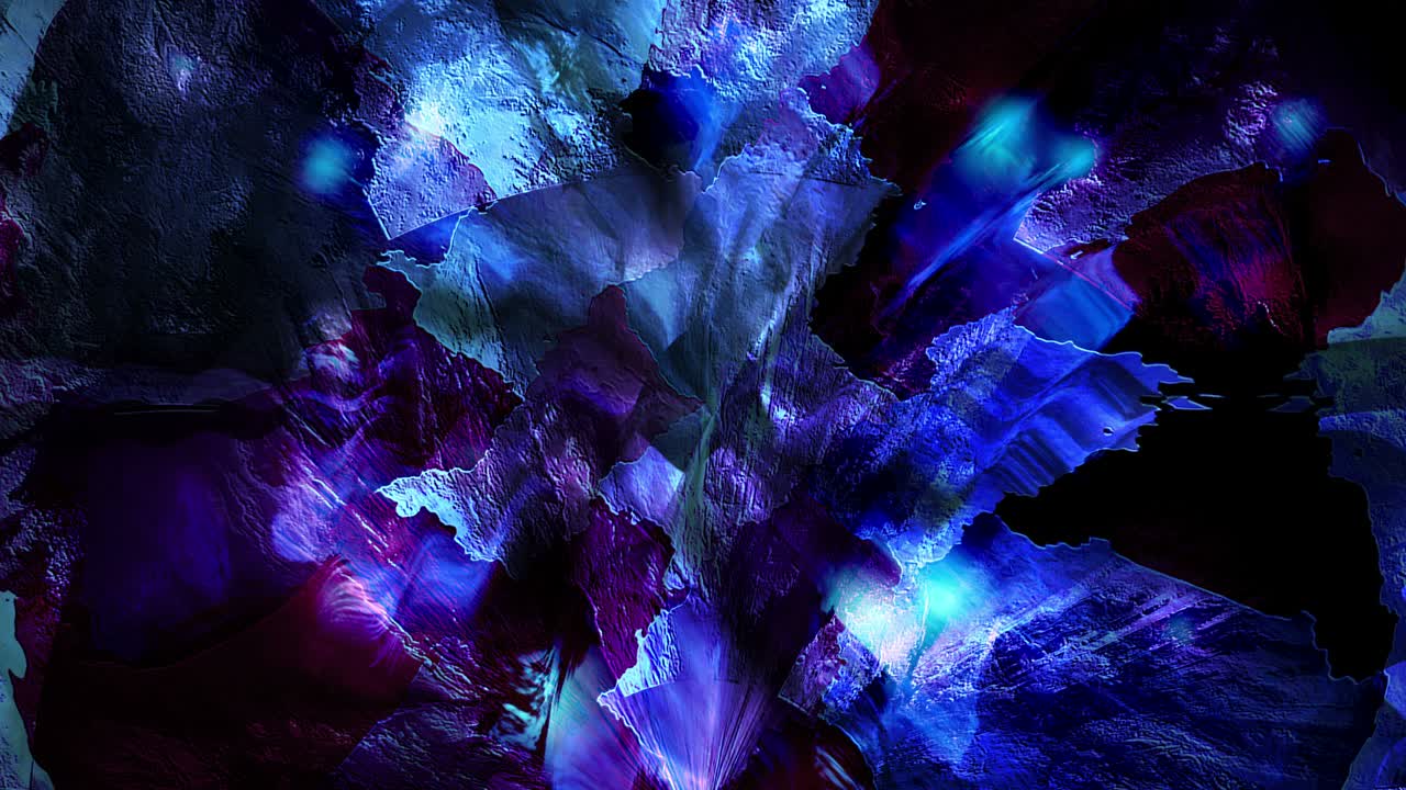 추상적인 판타지 텍스처 배경 루프