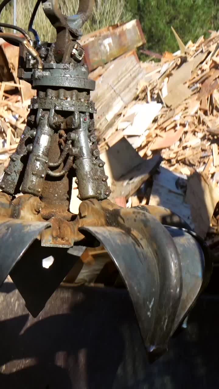 Demolition and Debris Cleanup with Excavator