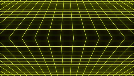 fondo de la cuadrícula de tecnología abstracta 4k