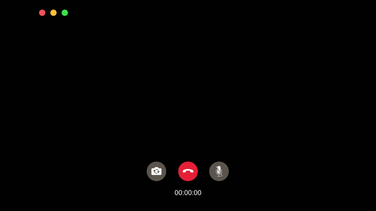 Dynamic motion graphic background of virtual meeting interface online collaboration digital environment