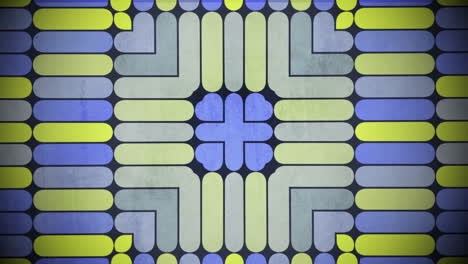 movimiento colorido forma geométrica patrón 14