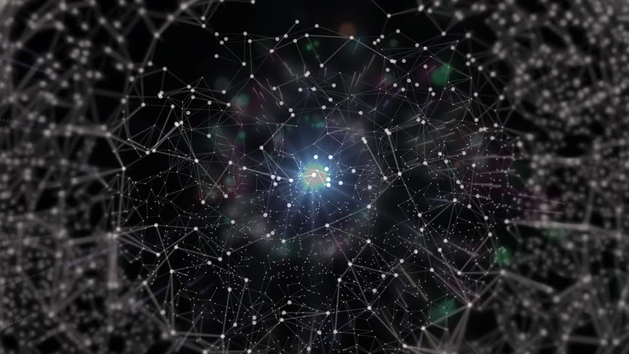 Fly through the Tunnel Abstract Animation